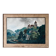 Tableau aquarelle XVIII° "Vue de Lasaratz - château de Sarraz" Canton de Vaud