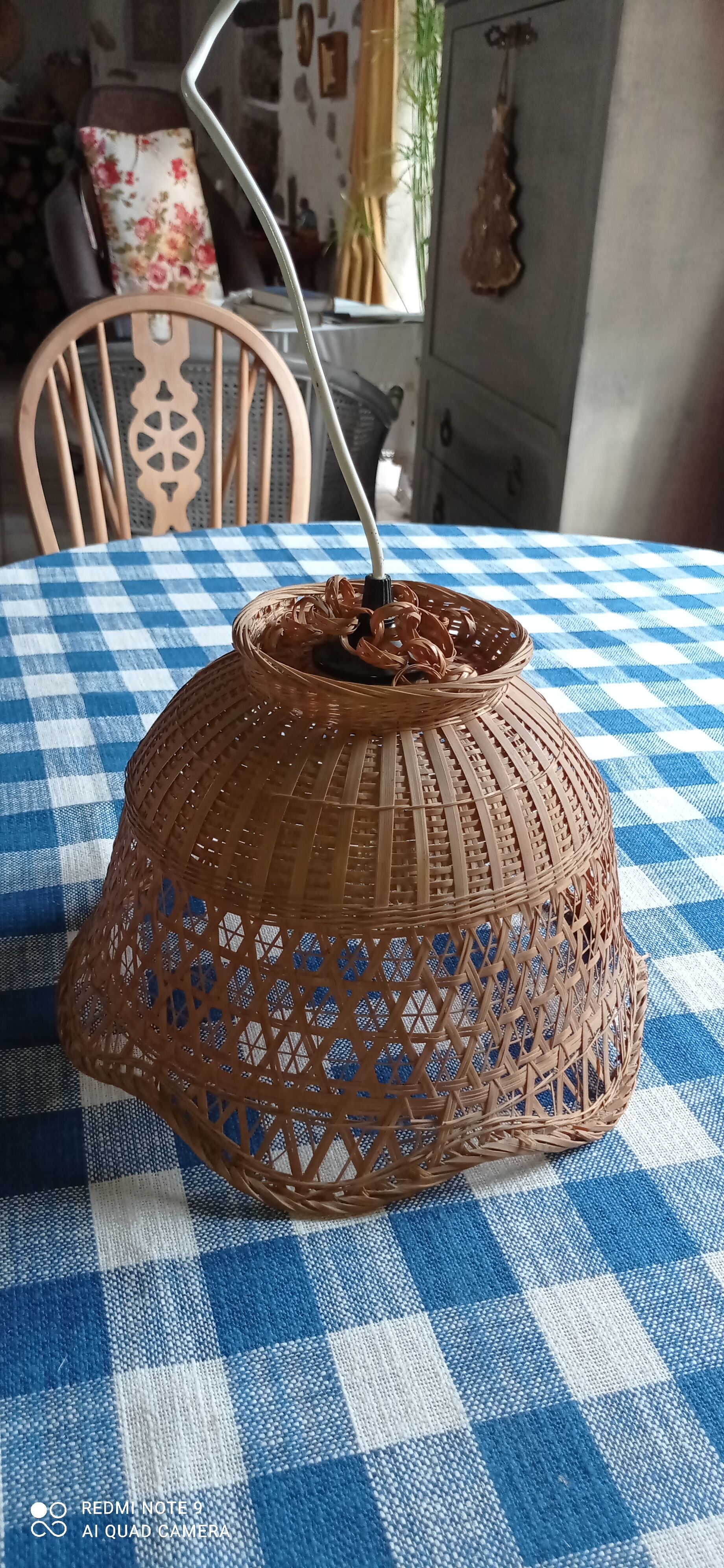 Rattan suspension