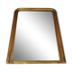 Large Louis Philippe mirror gilded with leaf. 137 x 99 cm.