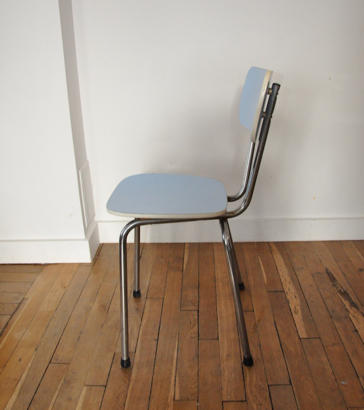 Blue Chair formica