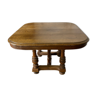 Old table with extensions