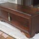 Antique original walnut chest.