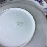 Limoges porcelain plates UML art deco