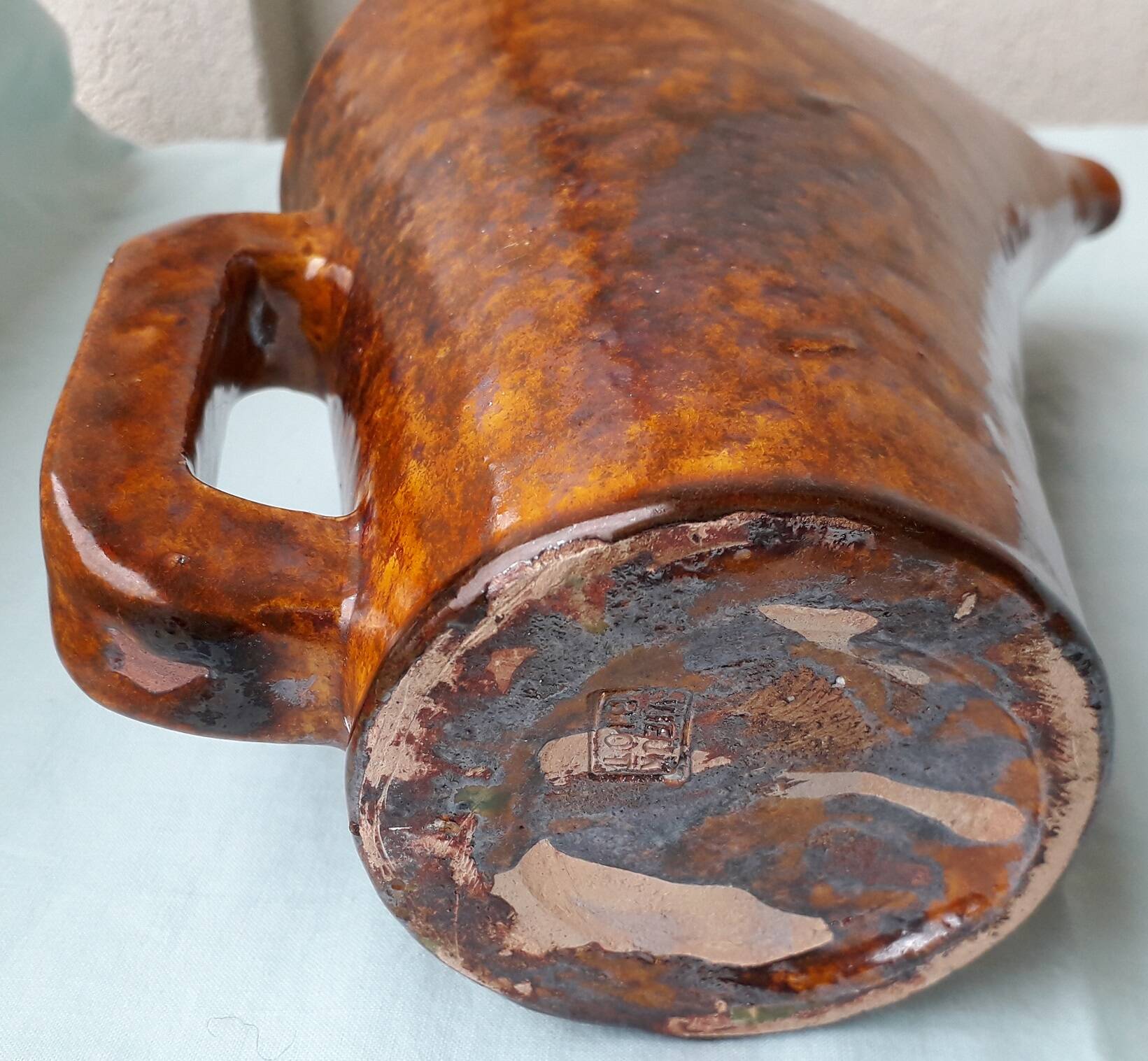 Terracotta jug Biot