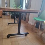 Dining table made in skateboard