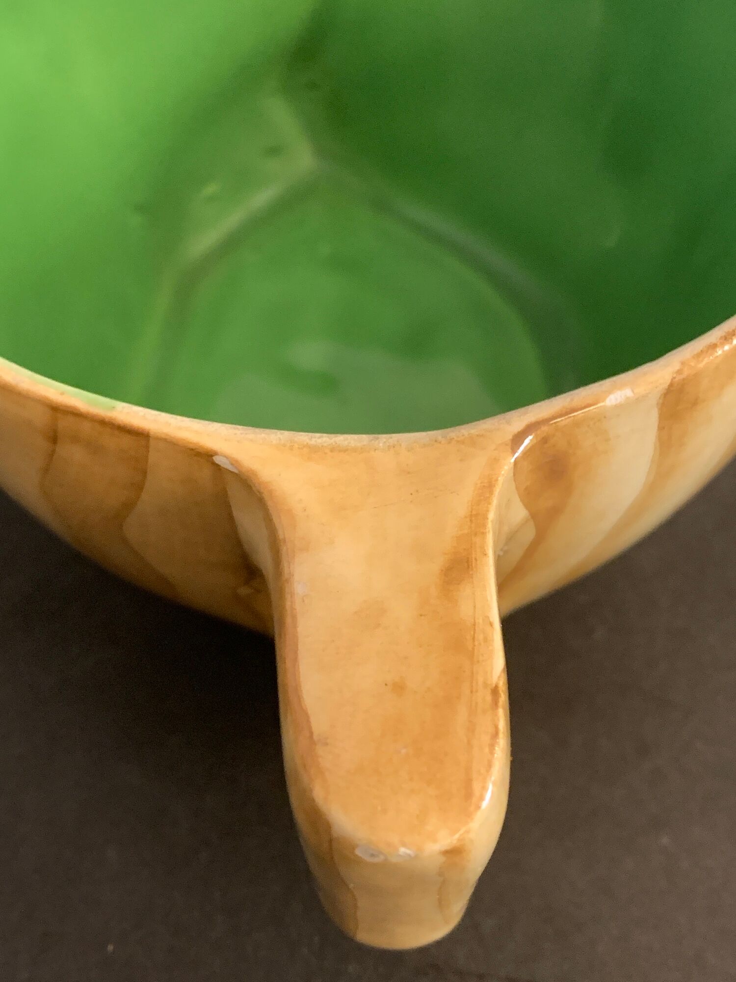 Cup and under cup in the taste of Grandjean Jourdan, height 8 cm