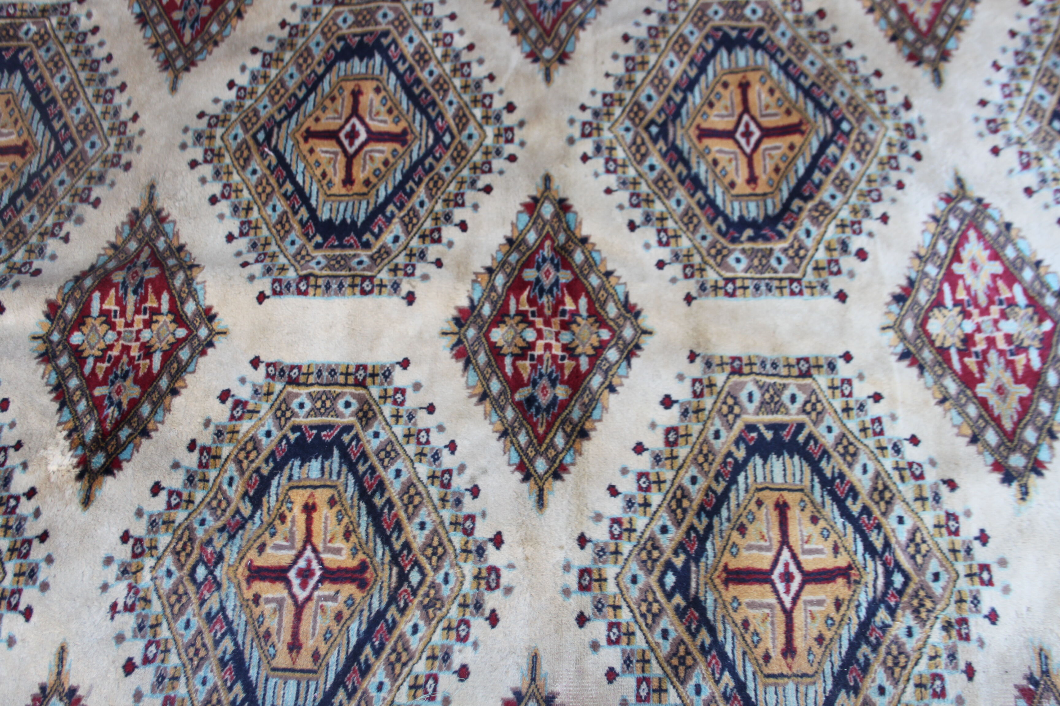 Old oriental rug 240 x 155 cm