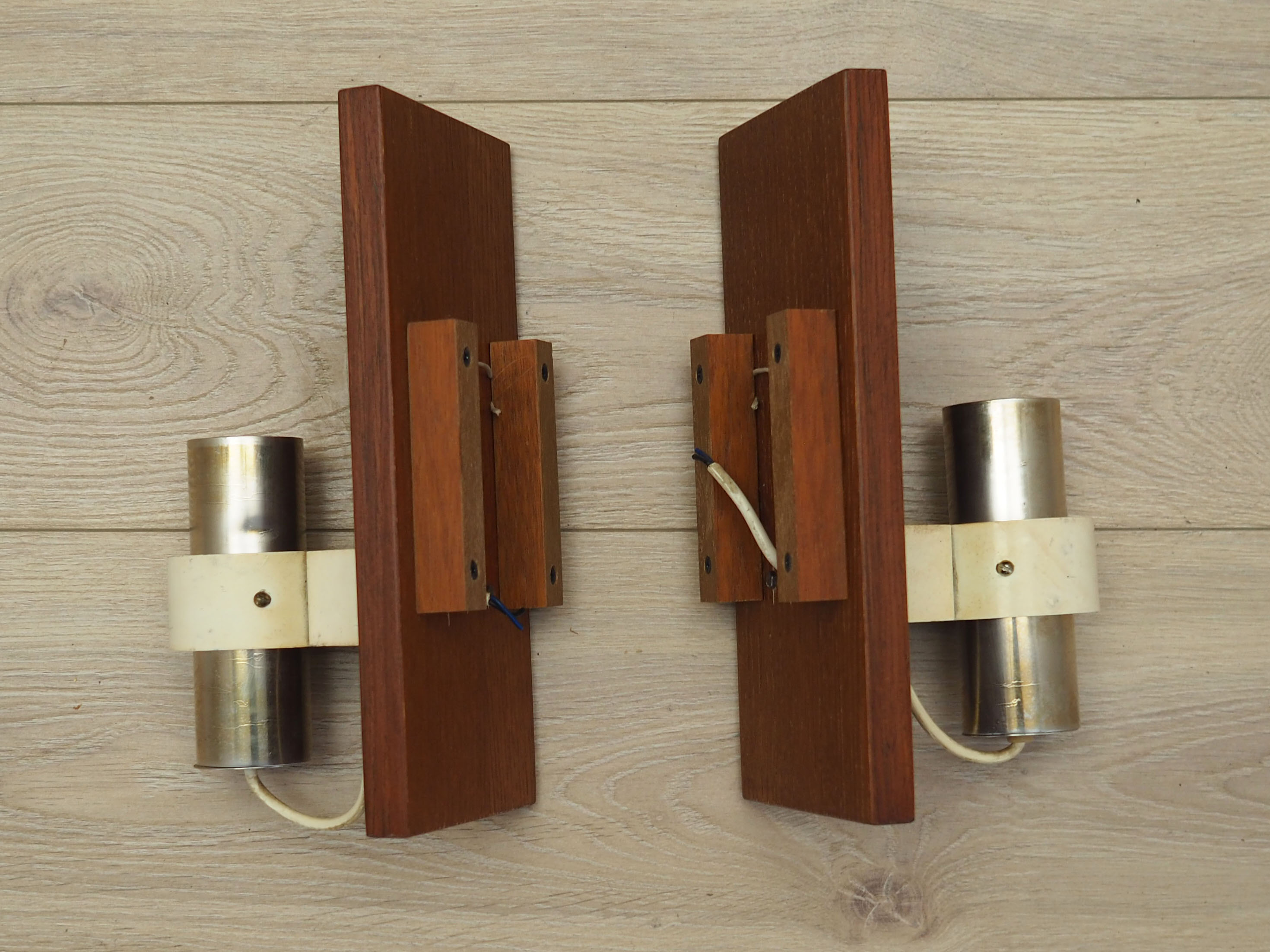 Set of two wall lamps, Danish design, 1960s, Denmark