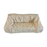 Light beige leather sofa Flou