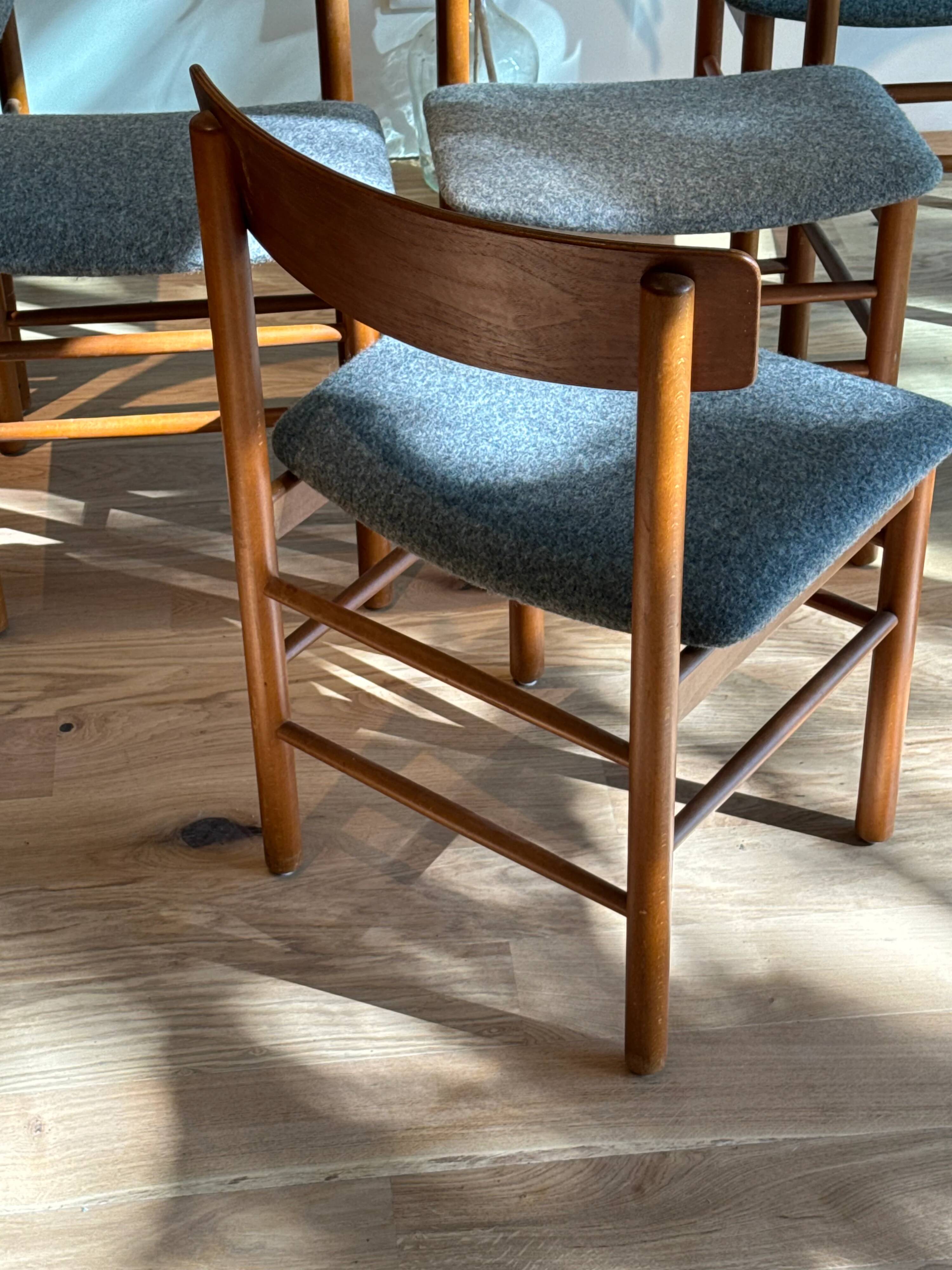 Chaise scandinave vintage en teck « Kirsa »