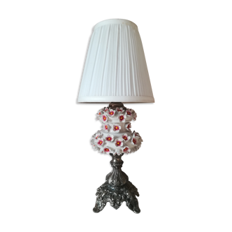 Cherry blossom lamp in relief