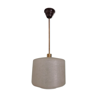 Glass pendant light