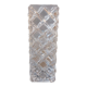 Molded glass vase cross 1940