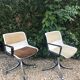 Pair of office chairs Modus Osvaldo Borsani edited by Tecno