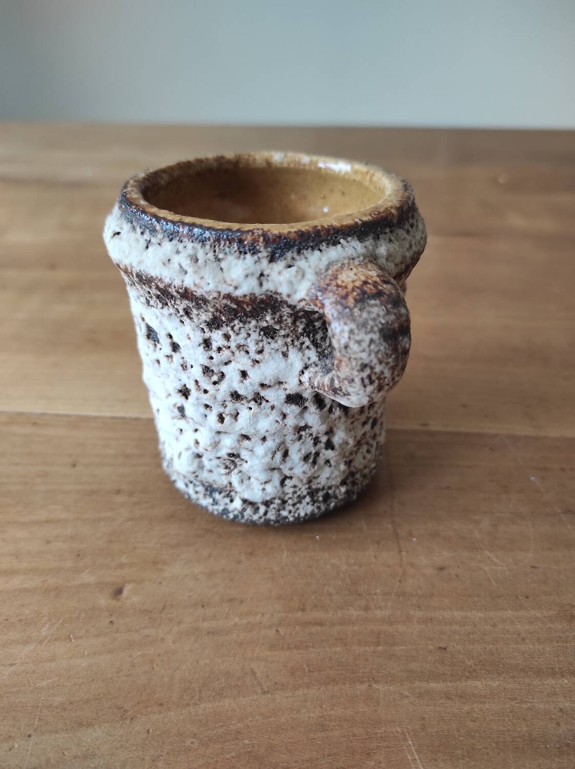 Small Fat Lava Vase