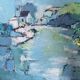 Painting: Oil on canvas - contemporary landscape