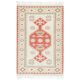 Vintage Turkish Oushak Handmade Wool Cotton Beige Area Rug 115x179