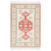 Vintage Turkish Oushak Handmade Wool Cotton Beige Area Rug 115x179