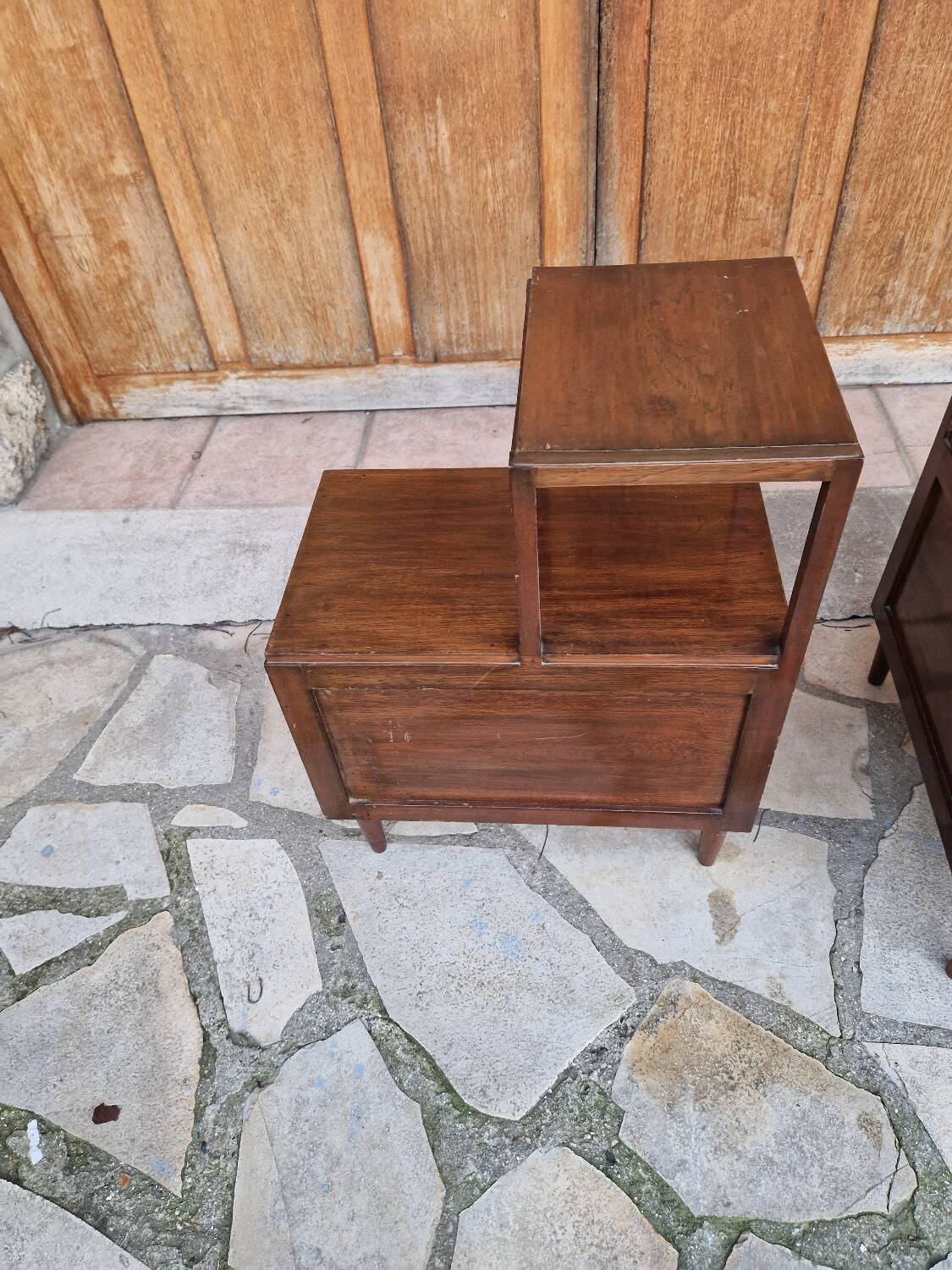2 bedside tables from the 1950s