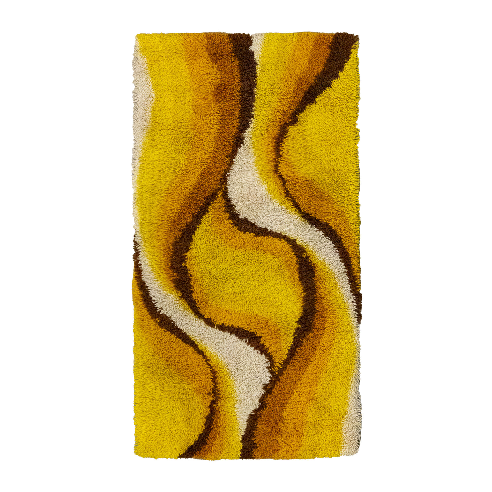 Yellow 'flames' desso carpet