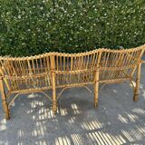 Dal Vera bamboo sofa Italian design sofa 1970
