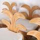Set of 6 rattan chairs "palm tree"