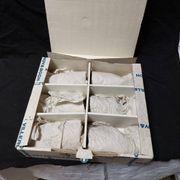 Set of 6 crystal water glasses from Villeroy and Boch, model Mercury - Height 14.