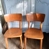 Set of 2 Thonet bistro chairs