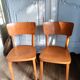 Lot de 2 chaises bistrot Thonet