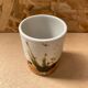 Antique Pot Cup Pottery Dove Stoneware Beige Brown Vintage