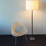 Shantung lamppost with fabric blind from Raak Netherlands, 1970s