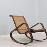 Luigi Crassevig "Dondolo" rocking chair 1970s
