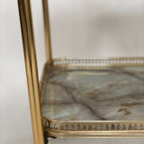 Brass Regency style serving table