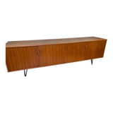 Vintage Scandinavian teak sideboard, 1960