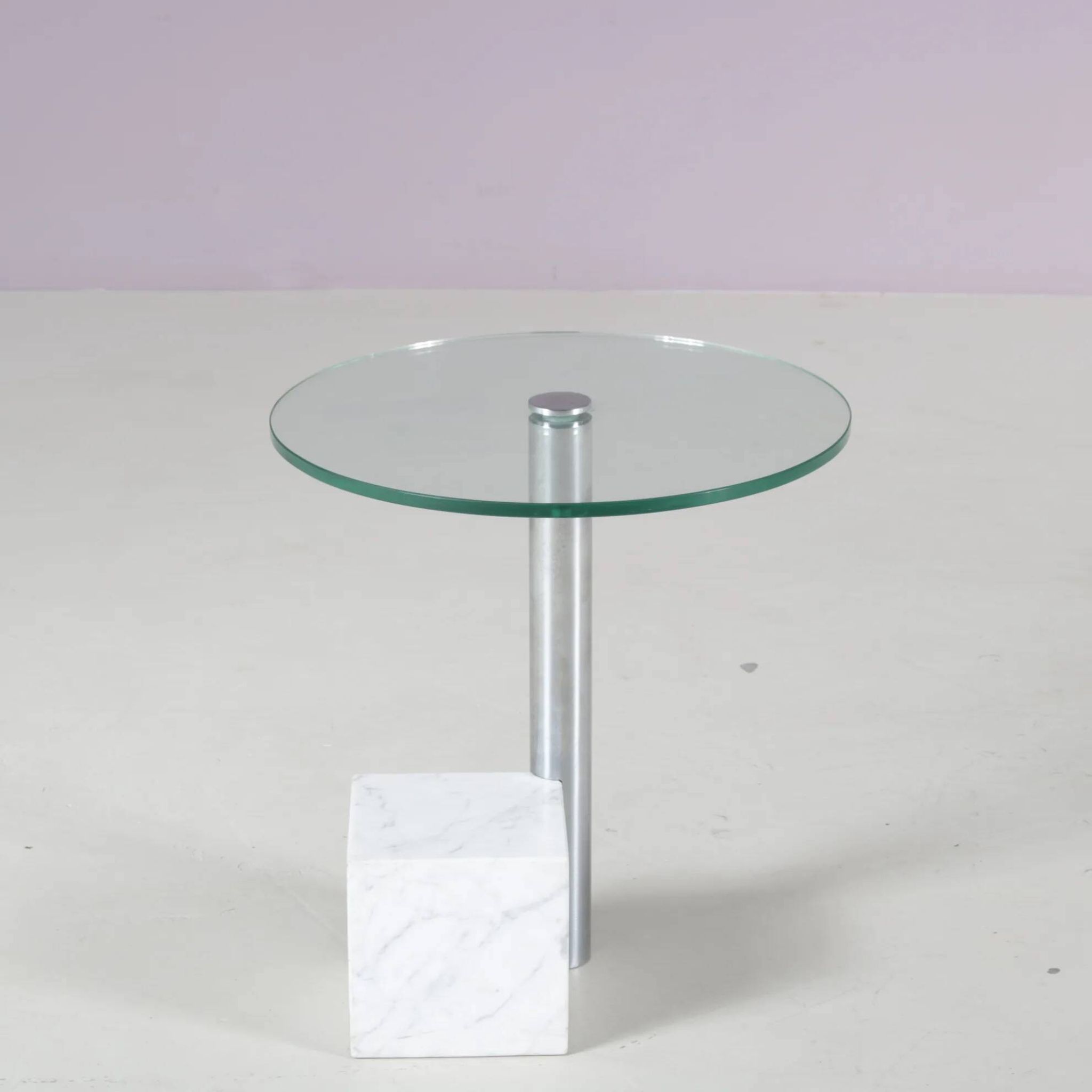 Table d'appoint HK-2 des années 1980 par Hank Kwint pour Metaform, Pays-Bas