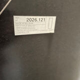 Mirror with a glazing bar