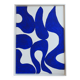 Tableau bleu majorelle