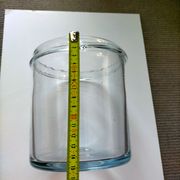 Blown glass jar