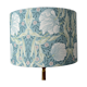 Bird and flower lampshade, William Morris style.
