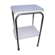 Rolling table with 2 tops in formica
