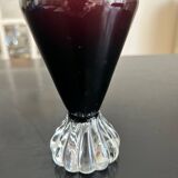 Italian glass vase 1960