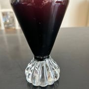 Italian glass vase 1960