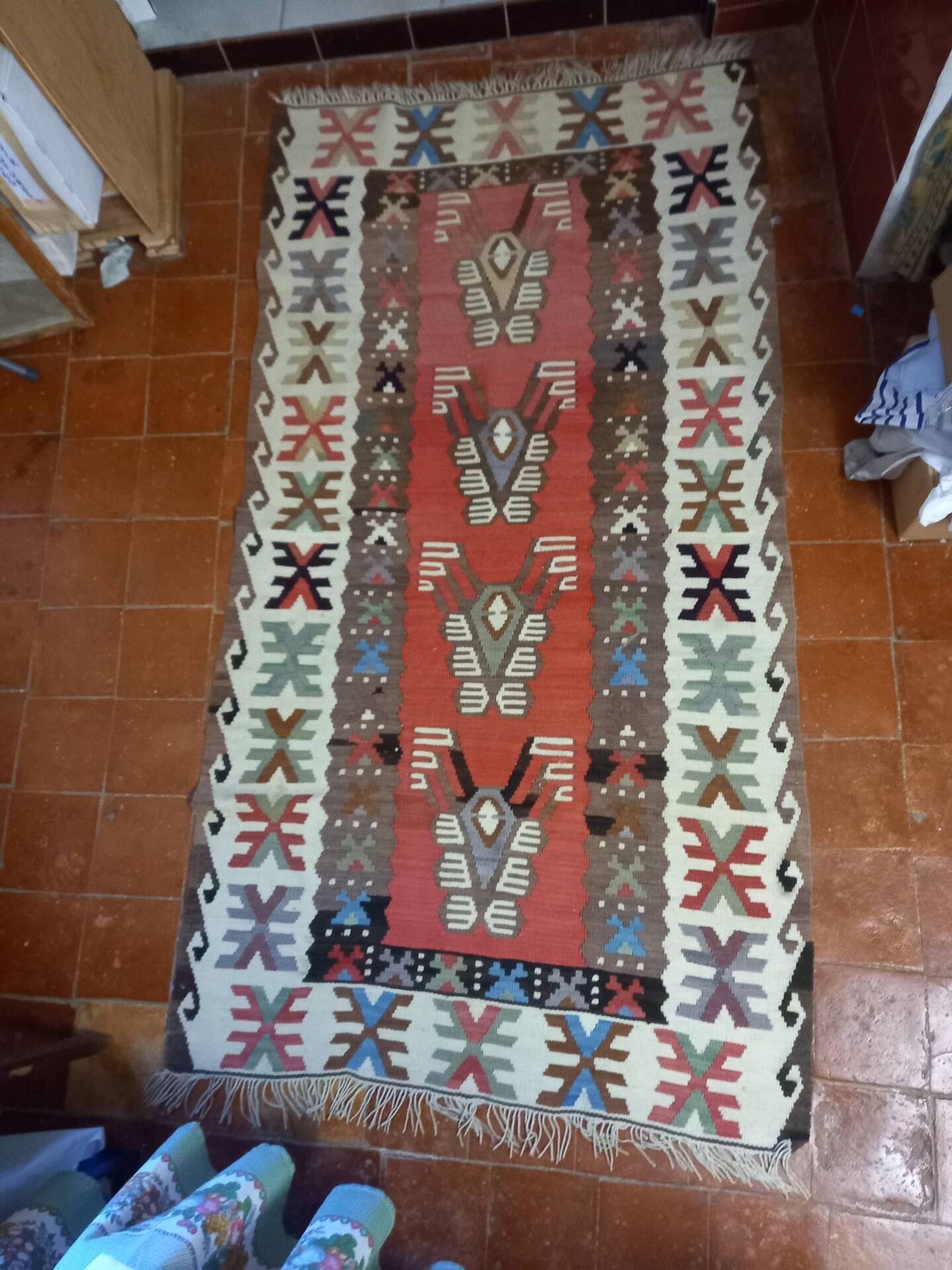 Tapis Kilim ancien