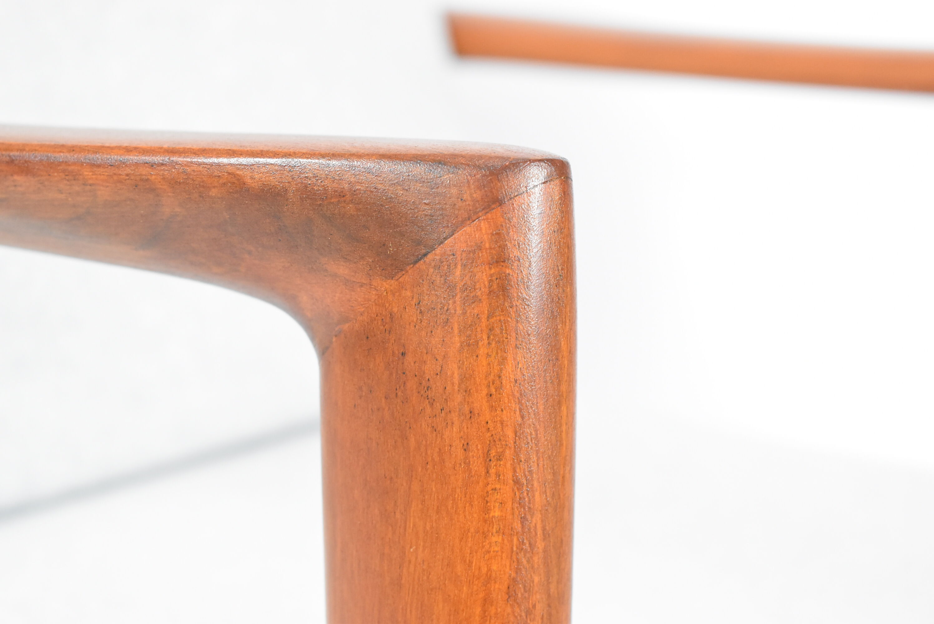 Scandinavian armchair Stefan, restored, 1960s, light grey, teak