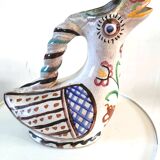Zoomorphic ceramic pitcher design 70s