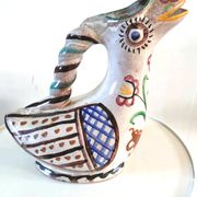 Zoomorphic ceramic pitcher design 70s
