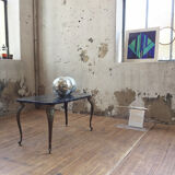 Bronze marble coffee table