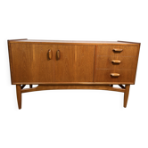 Buffet rétro vintage en teck du milieu du siècle par GPlan – Brasilia 1960