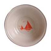 Bassine émaillée Motifs voiliers