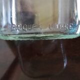 Apothecary style glass jar